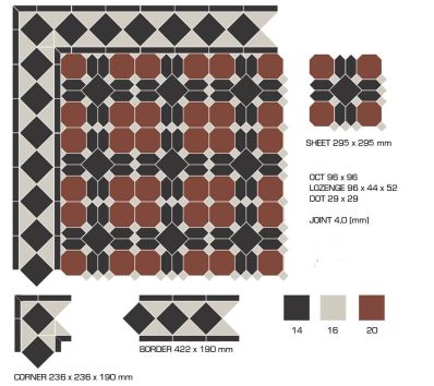 PORTREE BLACK - VICTORIAN DESIGNS 