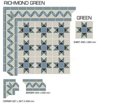 RICHMOND GREEN - VICTORIAN DESIGNS 