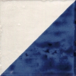 8316 Jolie Blanc Bleu Triangolo 10x10