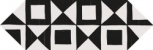  Patchwork Kite B&W (  13    ) 10x30