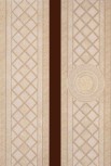 17240 Almond-Beige Fascia Geometrica Mix 2  15x50 