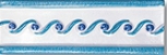 Azzurro Listello Tecla 5x15 