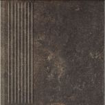 Ceramika Paradyz Scandiano Brown stopnica prosta 330x30  