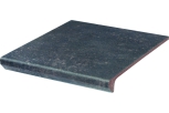 Ceramika Paradyz Viano Antracite Kapinos Stopnica Prosta 30x33 