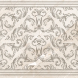 Dec. Cenefa Cromato Crema Rect. 60x60 