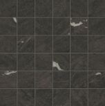 30x30 Forte Dei Marmi Rock Venaria Black Mosaic