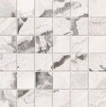 30x30 Forte Dei Marmi Quark Oyster White Mosaic 