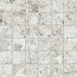 30x30 Forte Dei Marmi Quark Brazilian White Mosaic 