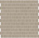 30x29,6 Bottega Terra Mosaico Damasco