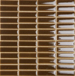 28,4x29,9 Sur.Brown Glossy Brick