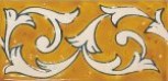 Listello Radda Giallo 10x30 