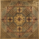 ELECTRA T CM 40X40X1 CM 61X61X2 NERO MARQUINIA GOLD