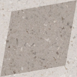 Natural Rhombus Decor Taupe 18,518,5
