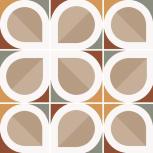 Bauhome Blatt Warm 20x20