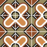 Bauhome Blume Warm 20x20