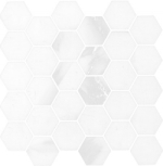  APUANE WHITE MOSAI HEX 26,3X27,4