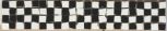 Bianco Nero Fregio Domino 5*30