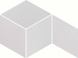 / Rhombus White 14x24