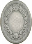 Medallon Yute Plata-Perla 14x10