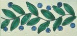 Listello Acacia Verde 10x30 