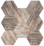 Esagona Legno Invecciato 24x27.7