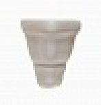 ADOC5069 Angulo Exterior Cornisa Sand Dollar 3x3