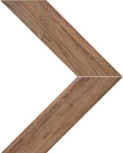 Noce Hickory Chevron Tatami A+B 74x22,2