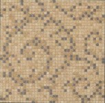 37235 Mos Fogl Silver Oro/Noce 39,4x39,4