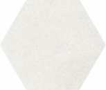  HEXATILE CEMENT WHITE 17,5x20