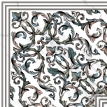Dec. Giro Malaquita Blanco Rect 60x60
