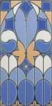 Pannello Fenice Cobalt Craquele 4080