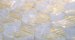 Qubho T3D Bianco Carrara Gold 