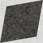 Natural Rhombus Decor Graphite 18,518,5