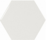   Hexagon White 10,7x12,4