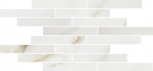 Mosaico Muretto (2,3x15) Bianco Mix 2 19,5x42 