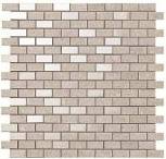 Silver Mosaico Brick 30,4x30,4