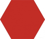 Basic Hex 25 Red 25x22