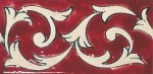 Listello Radda Rosso 10x30 
