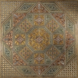 ELECTRA T CM 40X40X1 CM 61X61X2 BIANCONE GOLD