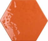Esagona Arancio 17.5x15.3