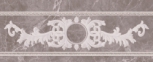 Cenefa Oka Blade Gris 25x10