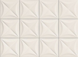 Flower White 20x20 