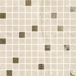 Mosaico Alberona Marfil-Gold 30 x 30