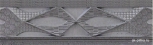 Torso Plata Cenefa 25x7