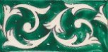 Listello Radda Verde 10x30 