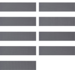 Decor Black Matt 7,5x30 (9  )
