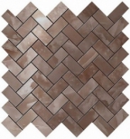  Black Agate Herringbone Mosaic 30,5x30,5