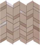 Rose Mosaico Chevron 30,5x30,5 