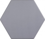 Esagona Grigio Medio Matt 17.1x15