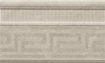 68104 Battiscopa Fascia Rilievo Grigio 15x25 